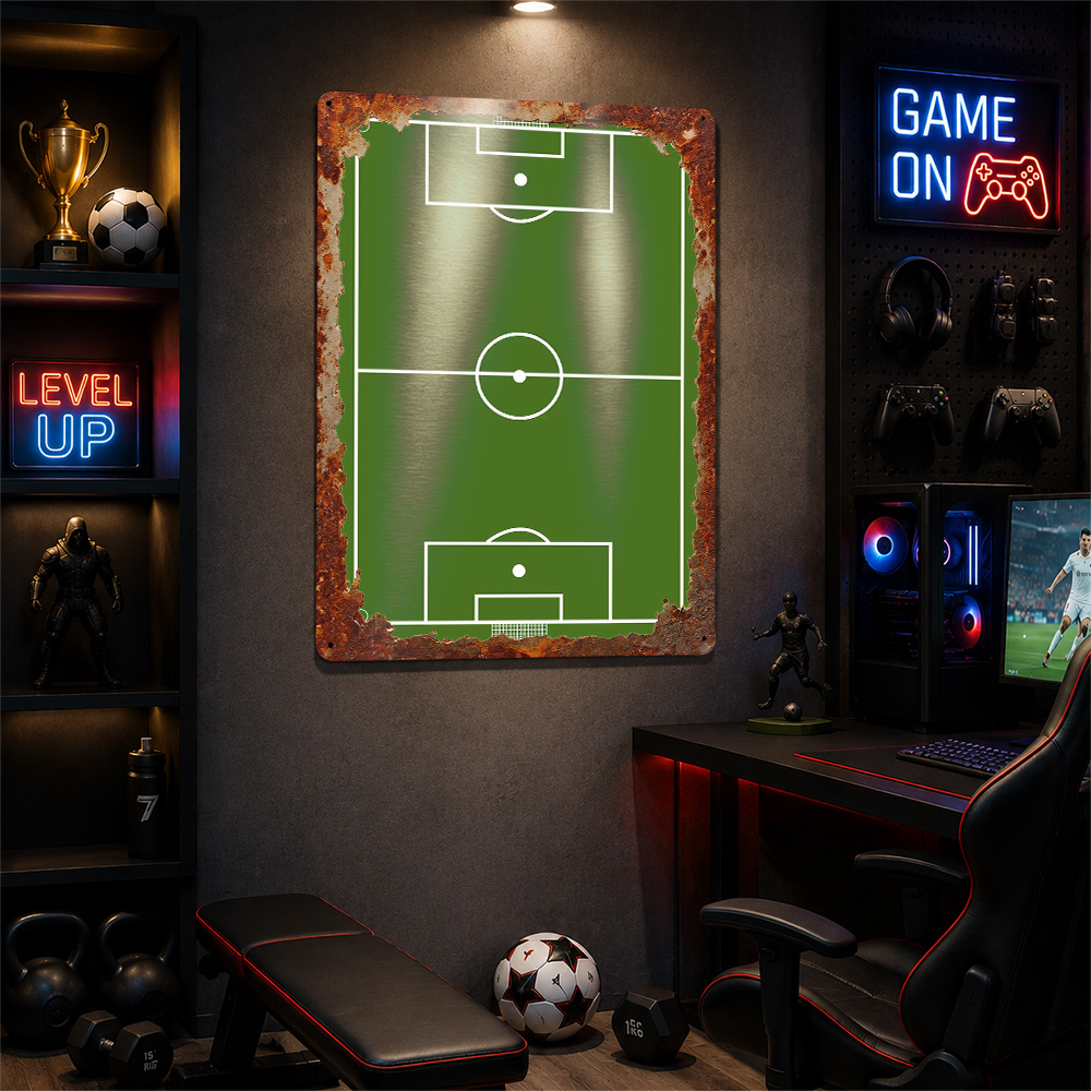 Soccer Field Diagram Poster Re - 3D Printing Diagram review and price