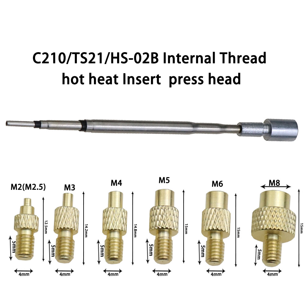 C210/TS21/HS-02B Heat Insert N - 3D Printing Process review and price