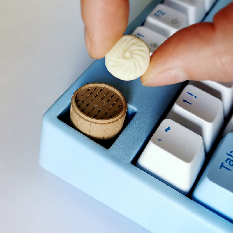 Personalized Steamed Buns Dump - 3D Printing Keyboard Keys review and price