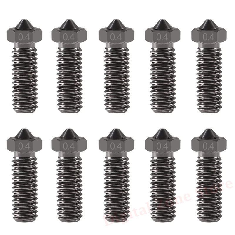 10pcs V6 Hardened Steel Volcan - 3D Printing Cnc review and price