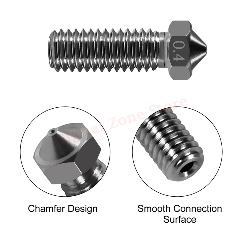 10pcs V6 Hardened Steel Volcan - 3D Printing Cnc review and price