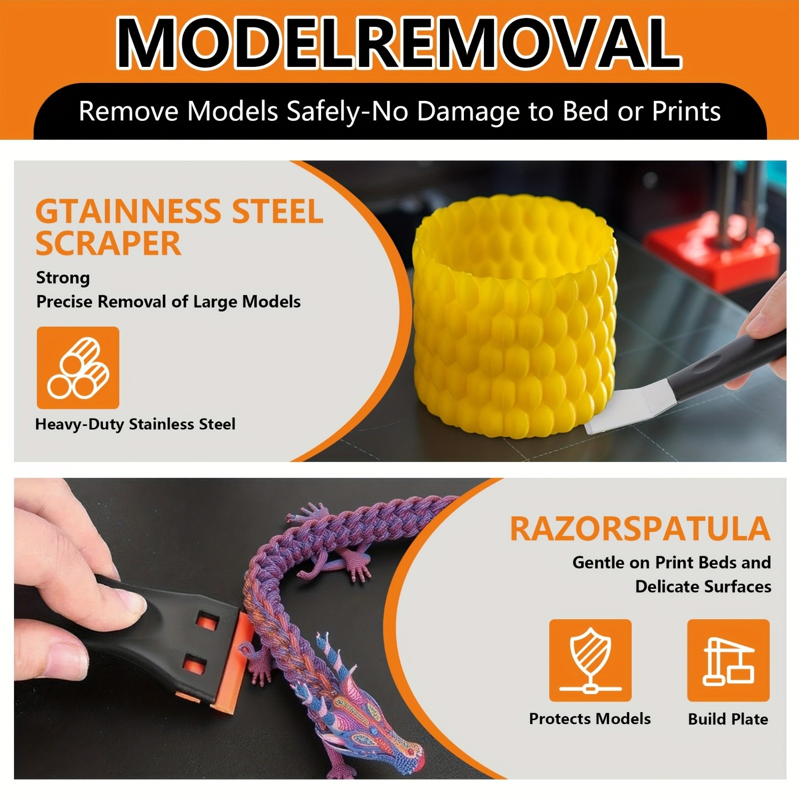 3D Printer Tools Kit, 33pcs 3D - 3D Printing File review and price
