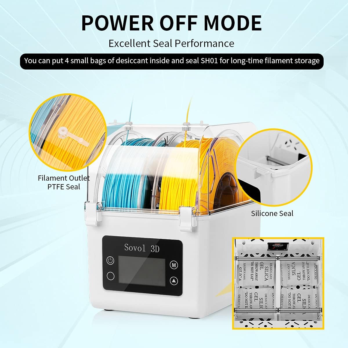 Sovol Filament Dryer 2023, SH0 - 3D Printing File review and price