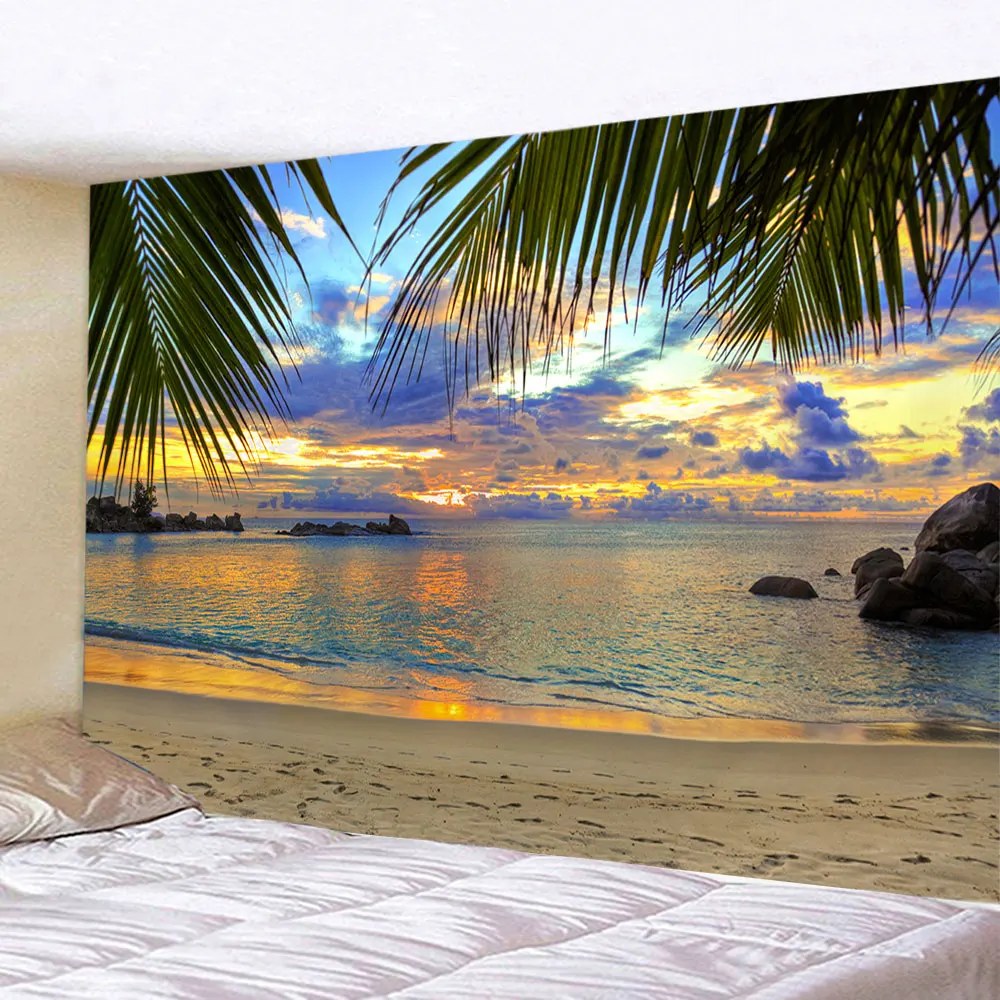 Seaside Coconut Tree Landscape - 3D Printing Room review and price