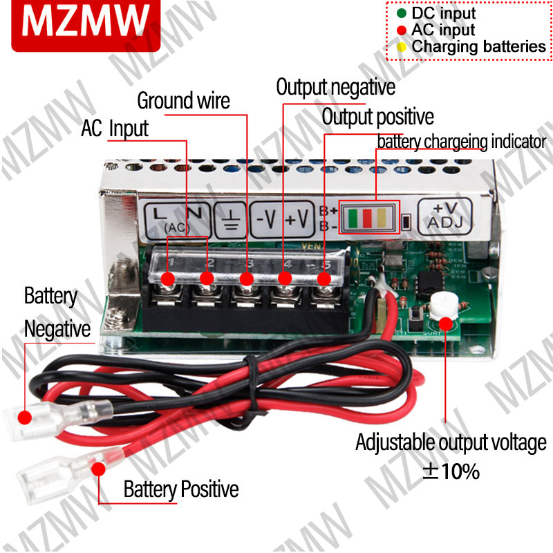 MZMW UPS/Charge Function Switc - 3D Printer Power Supply review and price