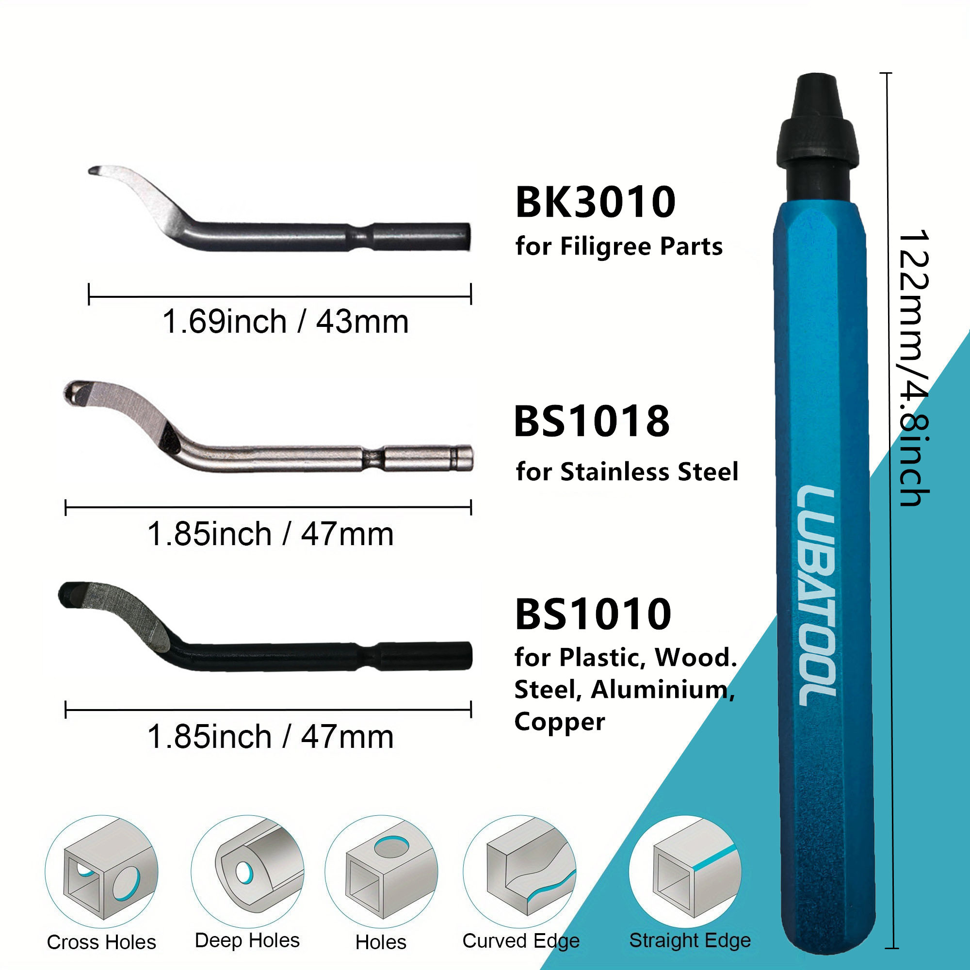 LUBATOOL Deburring Tool with 1 - 3D Printing File review and price