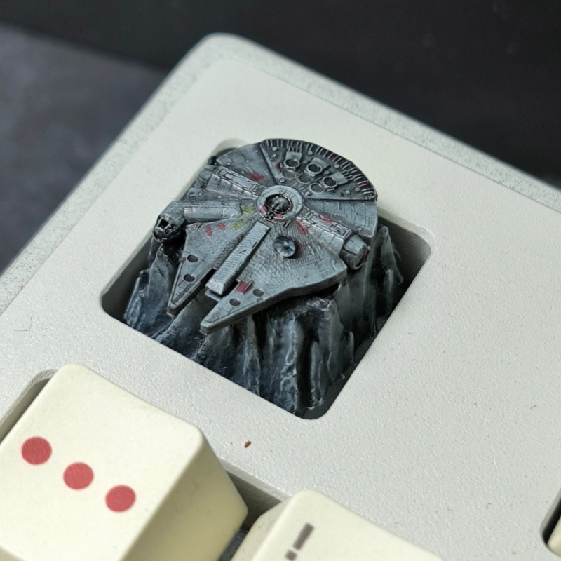 HCY Death Star Artisan Keycap  - 3D Printing Keyboard Keys review and price
