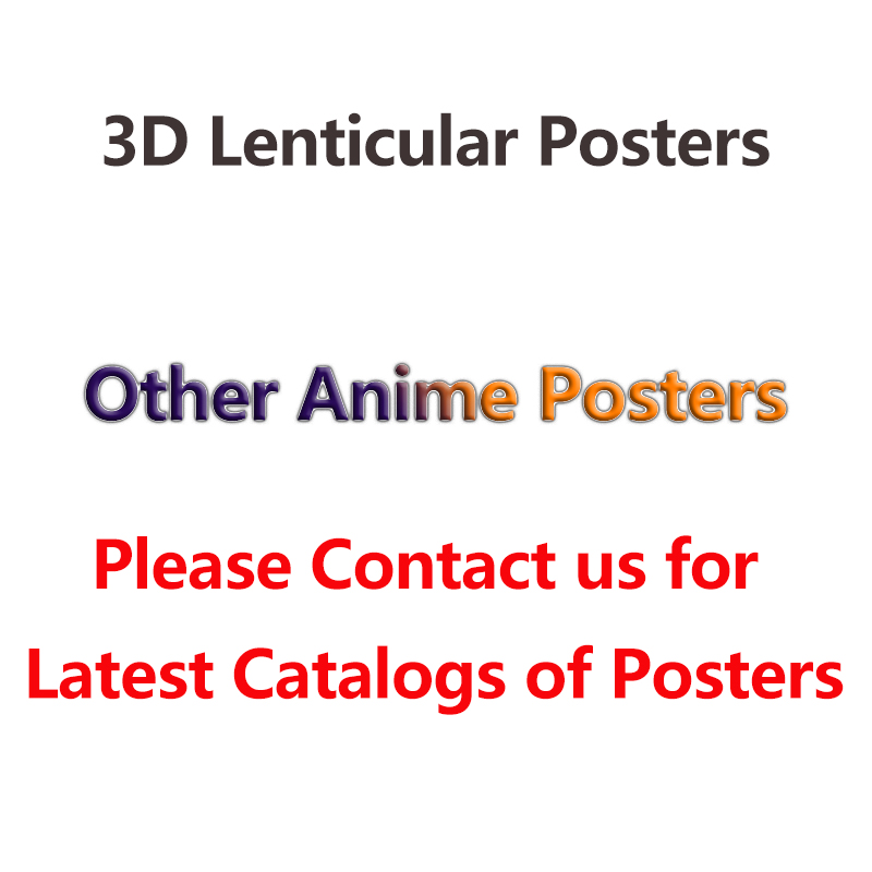 Anime 3D Lenticular Posters Fl - 3D Printing Room review and price