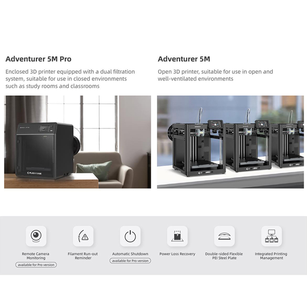 Flashforge Adventurer 5M Pro 3 - 3D Printing File review and price